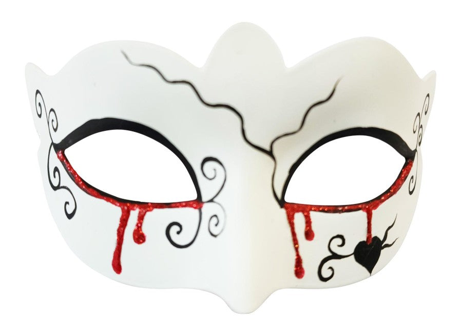 Blood Tears Masquerade Eye Mask