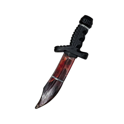 Flowing Blood Halloween Knife - 25cm
