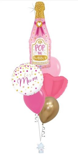 Pop the Bubbly Mother's Day Balloon Bouquet
