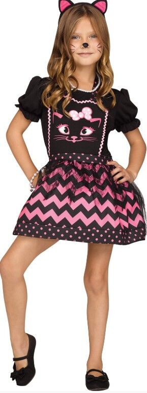 Instant Black Cat Kid's Costume