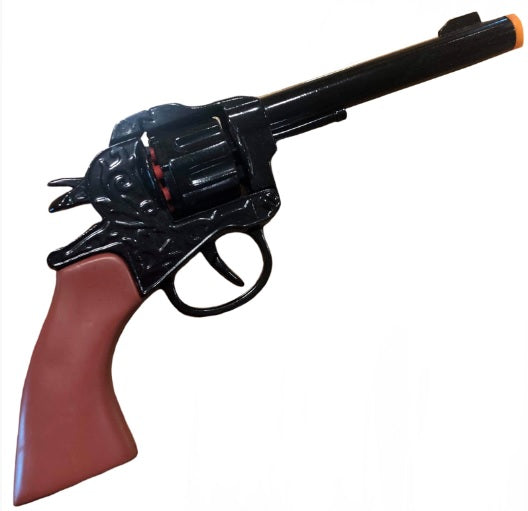 Cowboy Cap Gun - Black Diecast Metallic