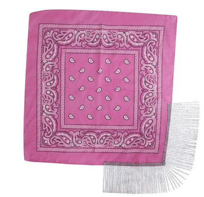 Cowgirl Bandana - Pink Rhinestone