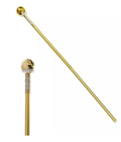 Deluxe Gold Pimp Cane