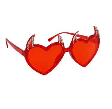Devil Heart Glasses