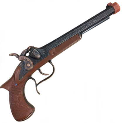 Cap Gun - Brown Diecast Metallic