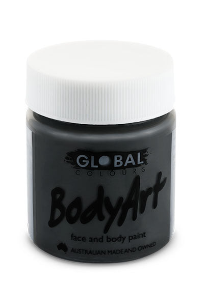 Global Face & Body Paint - Black 45ml