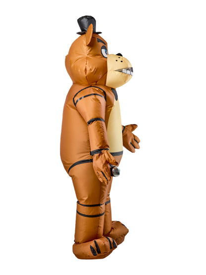 Freddy FNAF Inflatable Adult Costume - One Size