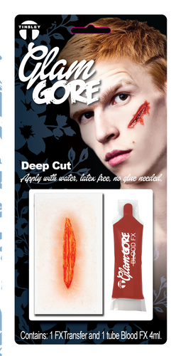 Glam Gore Deep 3D FX - Deep Cut with Blood