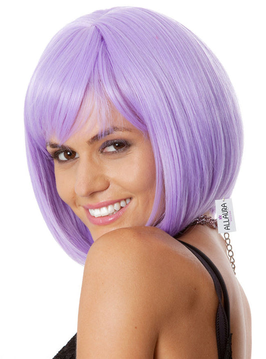 Glamour Purple Bob Wig