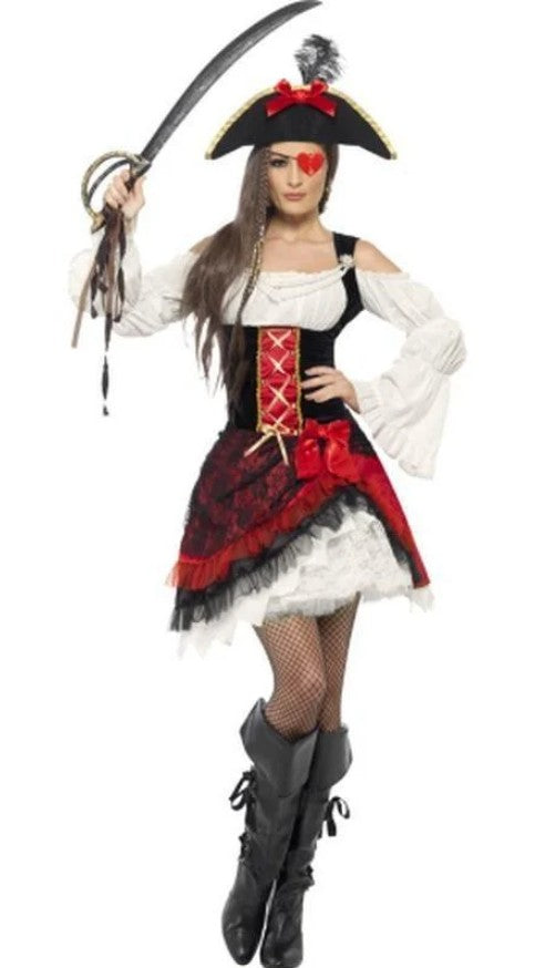 Glamorous Lady Pirate Adult Costume