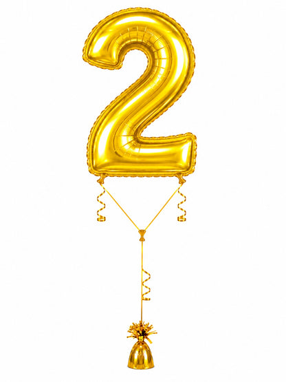 Jumbo Number Balloons - 86cm