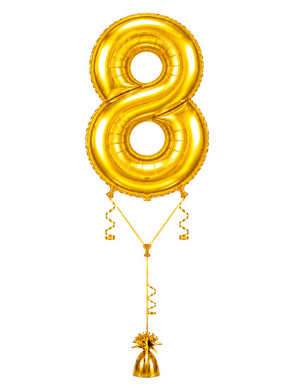Jumbo Number Balloons - 86cm