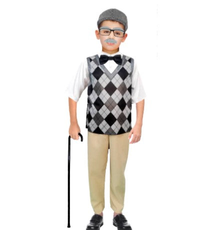 Old Man 100 Days Kid's Costume