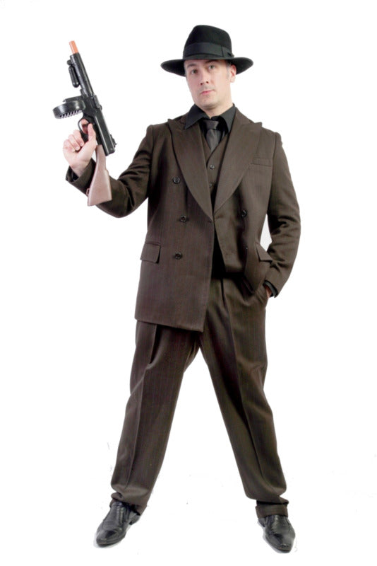 Gangster Suit 3 Piece - G16 Hire Costume*