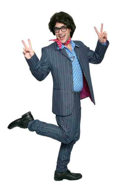 Austin Powers - Pinstripes & Polka Dots Hire Costume*