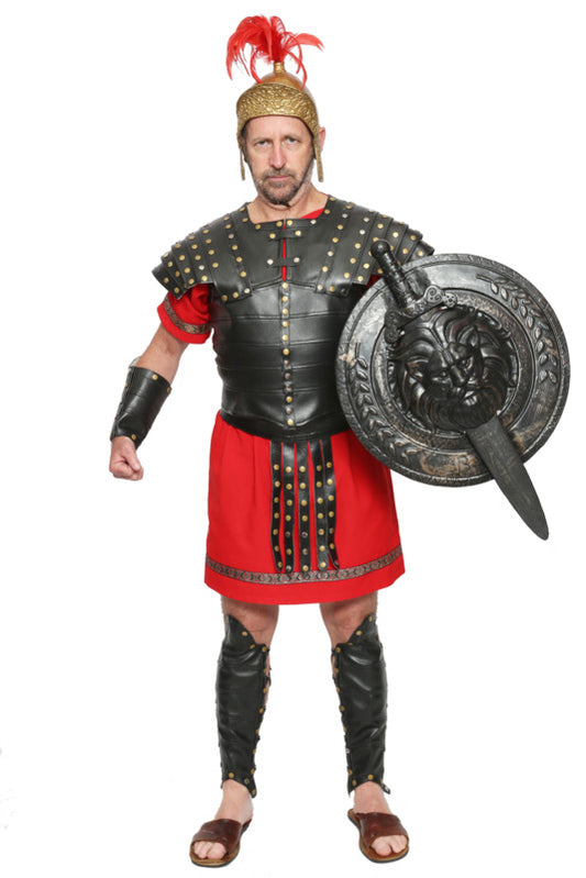 Deluxe Roman Warrior - Loricata Segmentata Hire Costume*