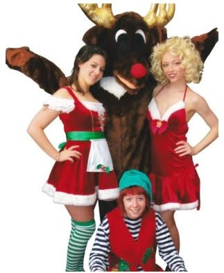 Reindeer Mascot Hire Costume*