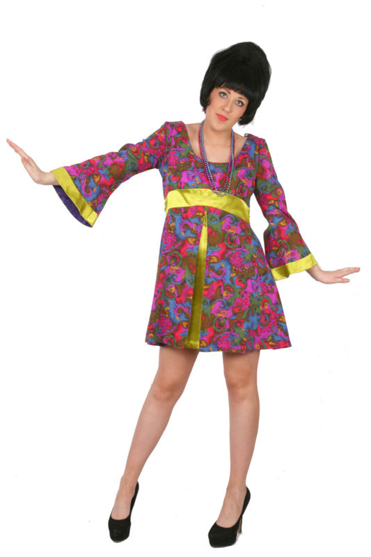 Go-Go Mini - Lime Floral Hire Costume*