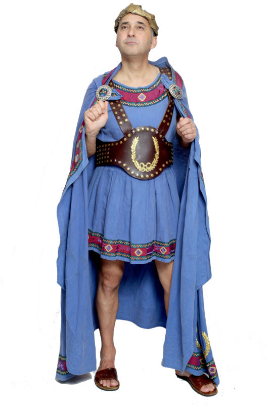Deluxe Caesar - Blue Hire Costume*