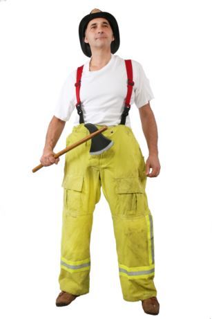 Fireman 3 Hire Costume*