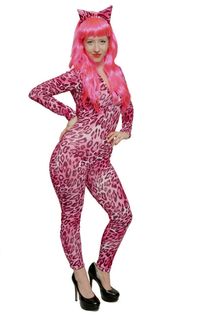 Sexy Pink Leopard - Nicki Minaj Hire Costume*