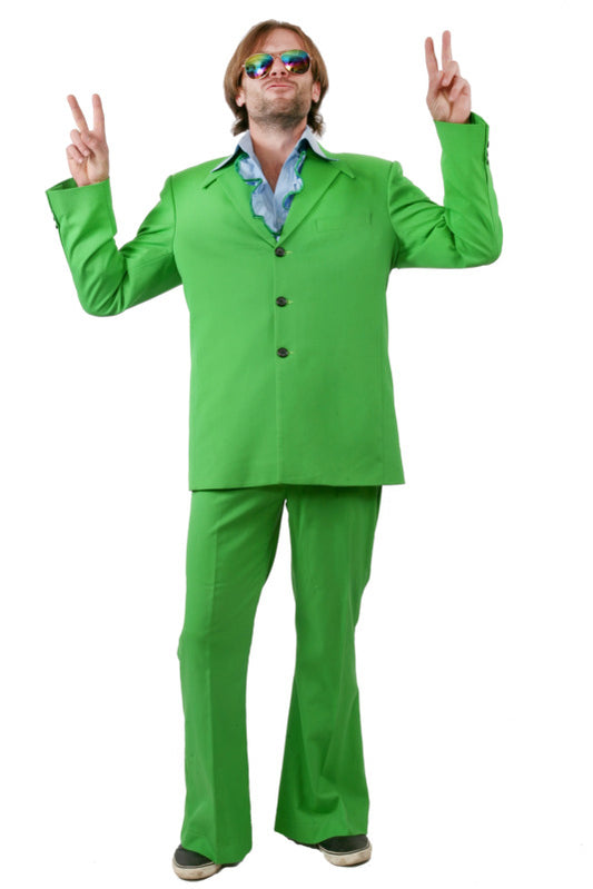 Retro Prom Suit - Green Hire Costume*