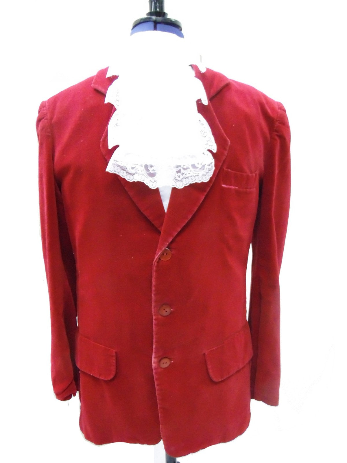 Austin Powers - Red Velvet Suit Hire Costume*