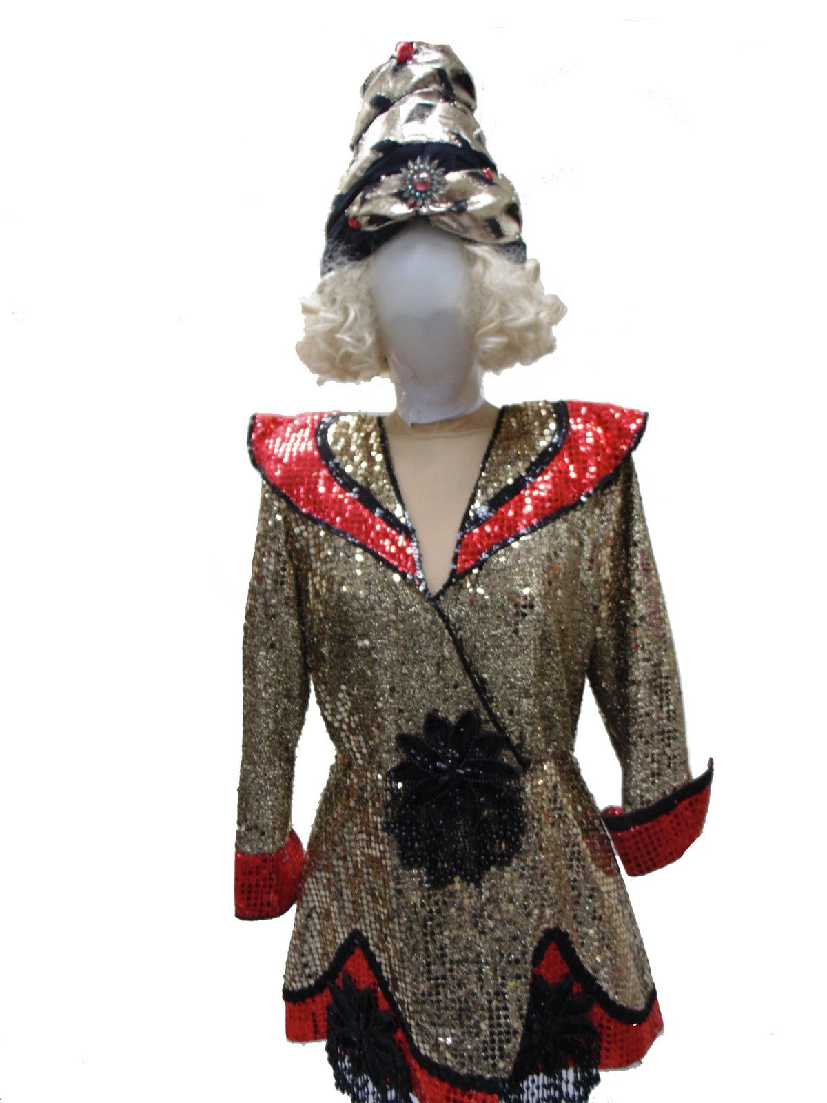 Deluxe Gold Genie Hire Costume*