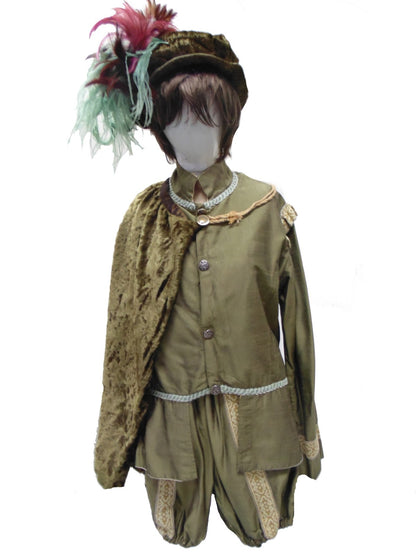 Elizabethan - Olive Gentleman Hire Costume*