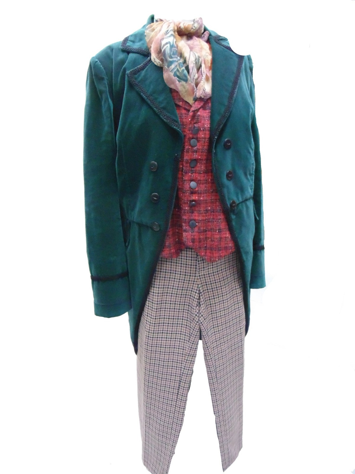 Victorian Gentleman - Dapper Tartan & Houndstooth Hire Costume*