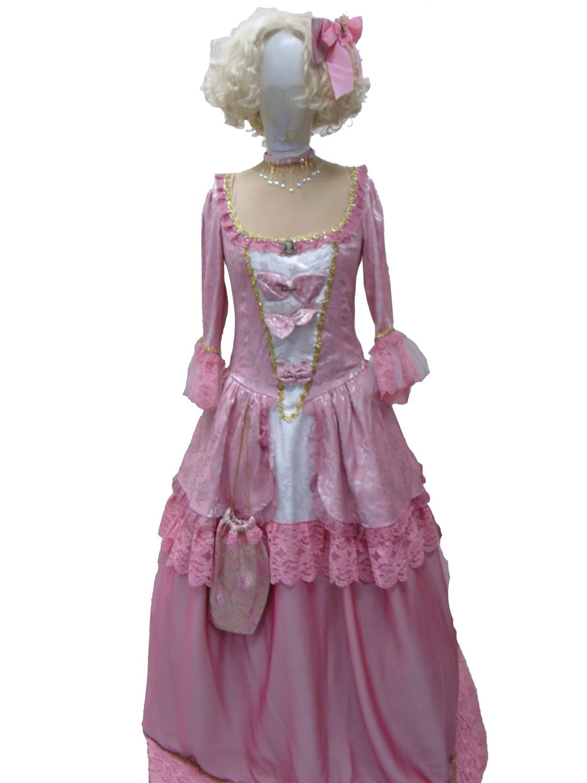 Marie Antoinette - Long - Dusky Pink Hire Costume*