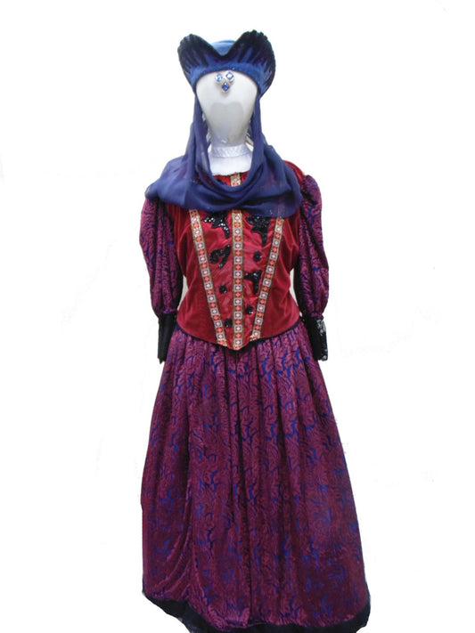 Elizabethan Costume -Queen Elizabeth I Hire Costume*
