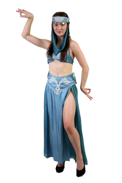 Genie - Blue - Princess Jasmine Hire Costume*
