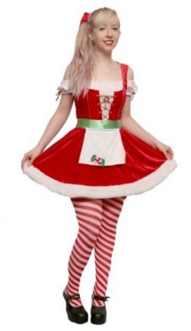 Santas Sexy Helper 1 Hire Costume*