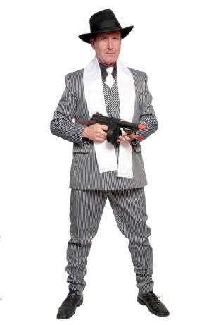 Gangster Suit 3 Piece - VG42 Hire Costume*
