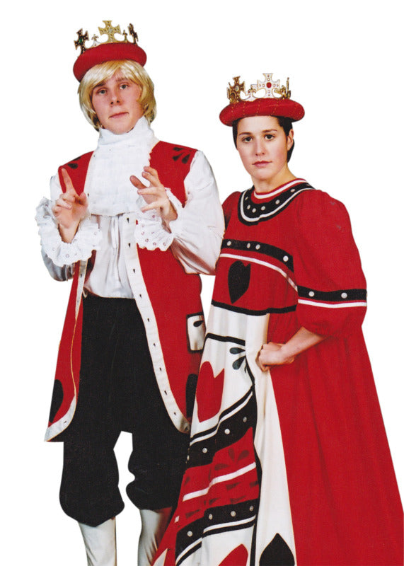 King of Hearts Hire Costume*