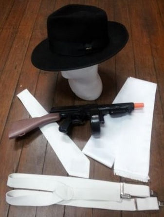 Gangster Accessories Kit Hire Costume*