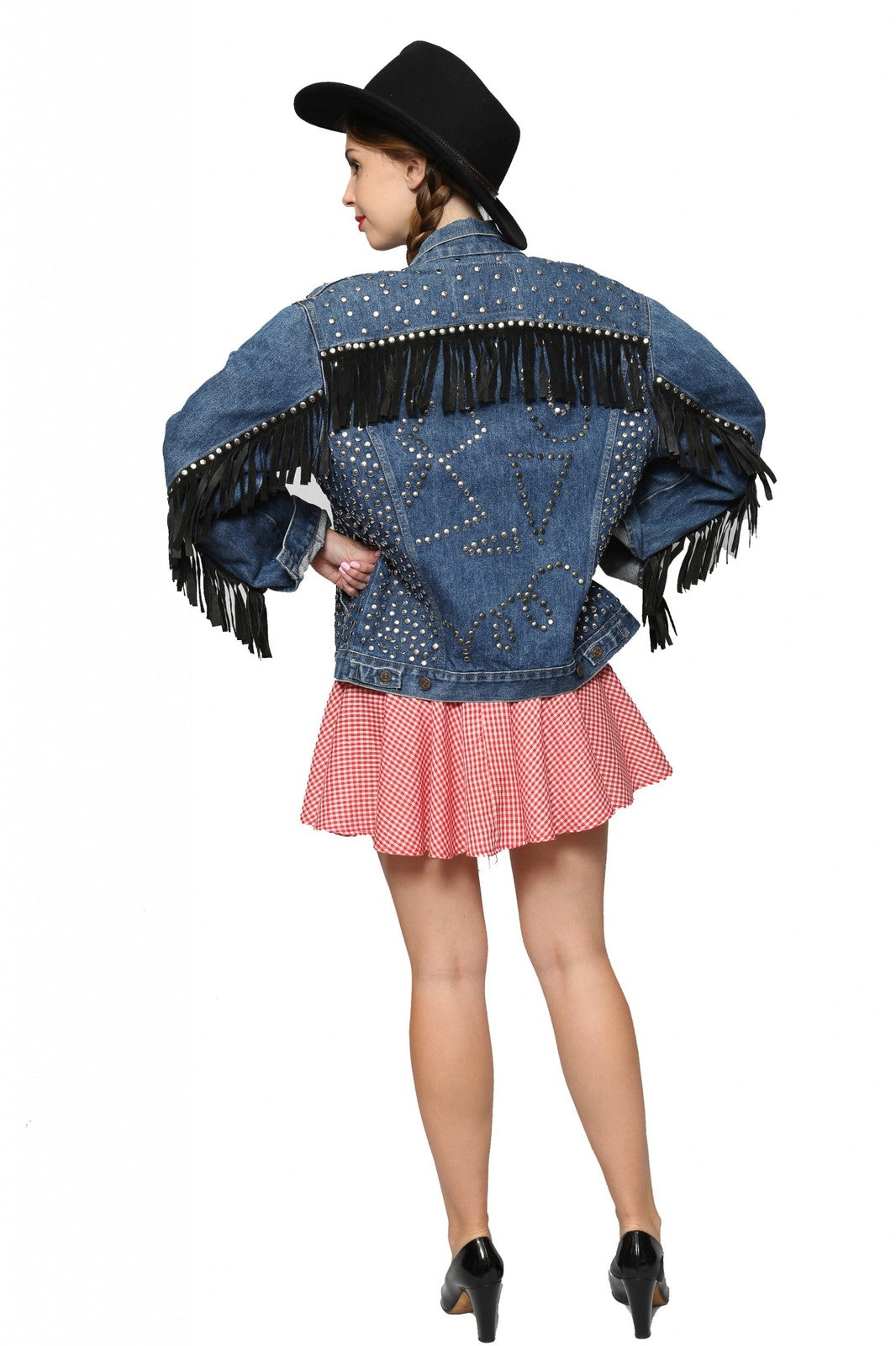 Cowgirl - Red Gingham Hire Costume*