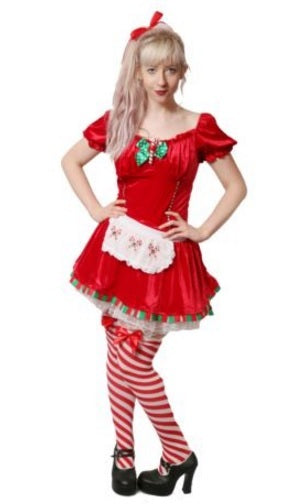 Santas Sexy Helper 5 Hire Costume*