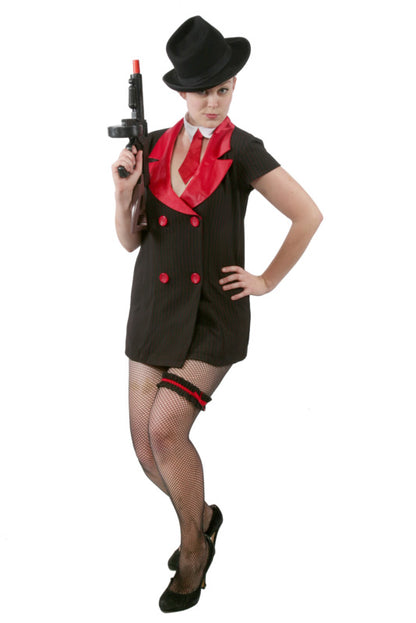 Gangster Girl Hire Costume*