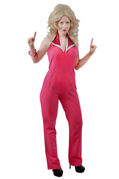 Jumpsuit - Hot Pink Hire Costume*