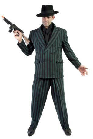 Gangster Suit 2 Piece - G4 Hire Costume*