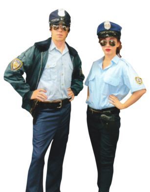Policeman - Blue Hire Costume*