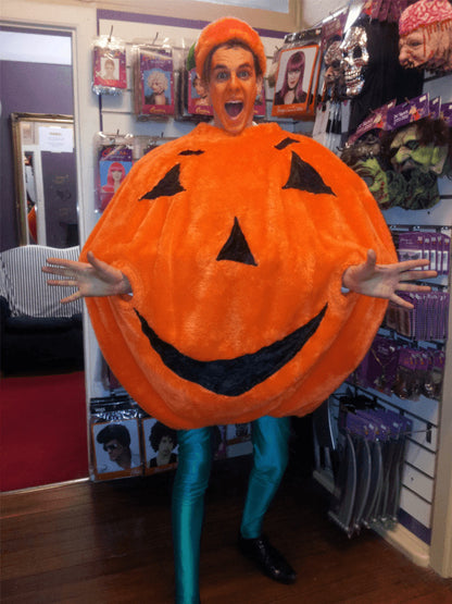Pumpkin Jack-o-Lantern Hire Costume*
