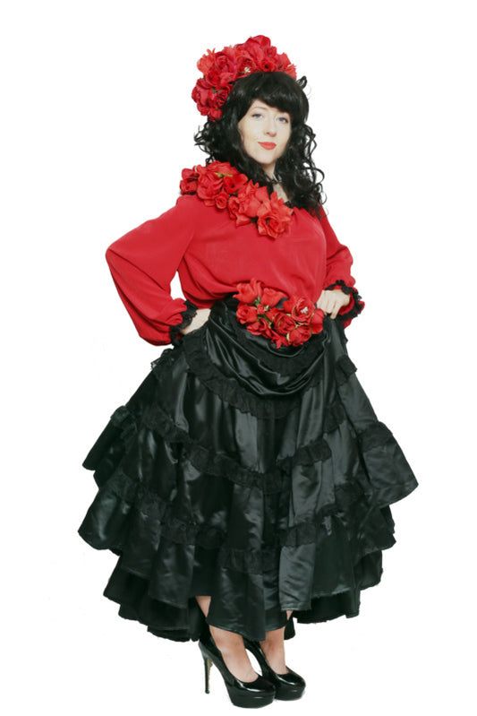 Deluxe Senorita Hire Costume