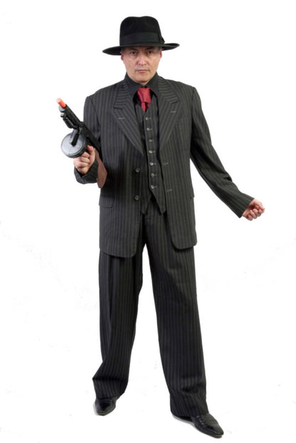 Gangster 3 Piece Suit Hire Costume* 5