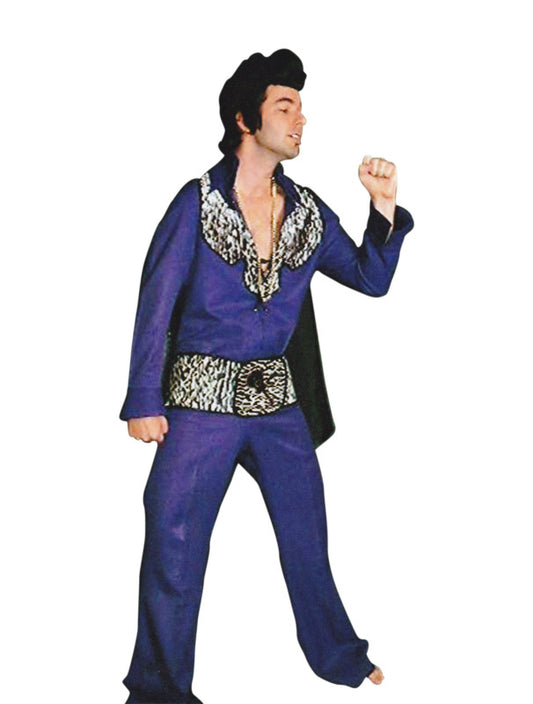 Elvis - Purple Hire Costume*