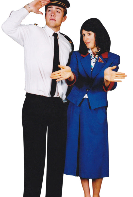 Vintage Qantas Flight Attendant Hire Costume*