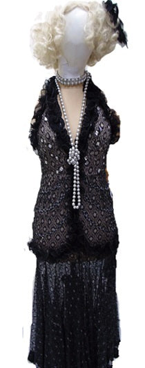 Evening Gown - Mae West Boudoir Hire Costume*