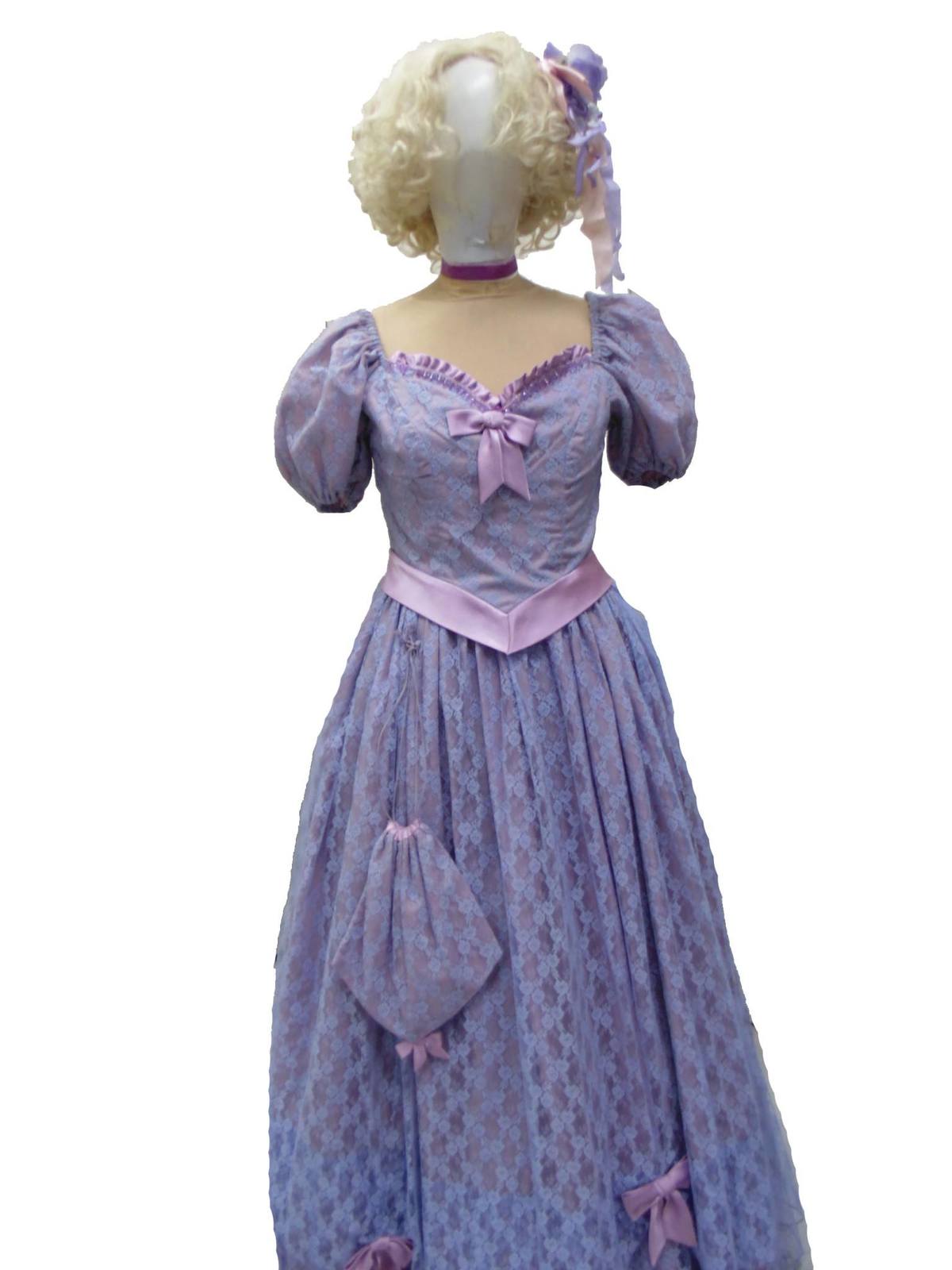 Victorian Costume - Lavender Lace Hire Costume*